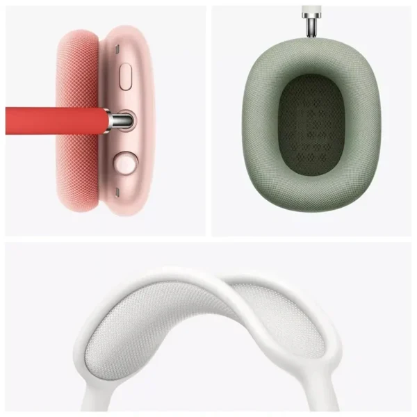 AirPods Max 2 با بدنه‌ای از آلومینیوم آنودایز شده و هدبند فولادی ضد زنگ
