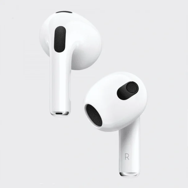 AirPods (نسل سوم) با ترکیبی از طراحی جدید، کیفیت صدای بهبود یافته و ویژگی‌های پیشرفته