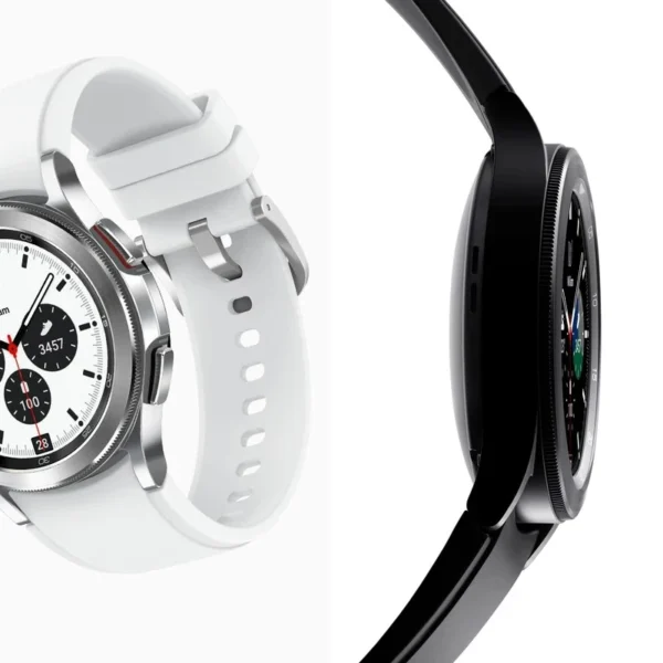Samsung Galaxy Watch5؛ ساعتی هوشمند با طراحی مدرن، تمرکز بر سلامت، عمر باتری مناسب و سازگار با سبک زندگی دیجیتال.