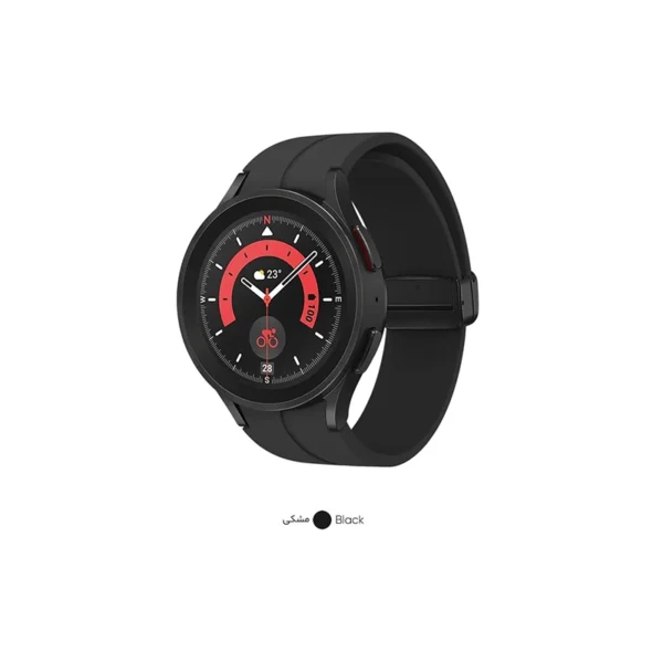 Samsung Galaxy Watch5 Pro؛ ساعت هوشمند مقاوم با طراحی ممتاز، عمر باتری طولانی و قابلیت‌های پیشرفته برای ماجراجویان و ورزشکاران حرفه‌ای.