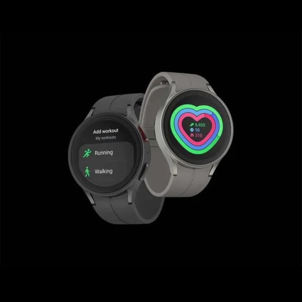Samsung Galaxy Watch5 Pro؛ ساعت هوشمند مقاوم با طراحی ممتاز، عمر باتری طولانی و قابلیت‌های پیشرفته برای ماجراجویان و ورزشکاران حرفه‌ای.