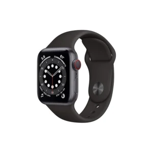 Apple Watch Series 6؛ ساعت هوشمند با نمایشگر همیشه روشن، سنسور اکسیژن خون و عملکرد سریع، مناسب برای پایش سلامت و فعالیت‌های روزمره.