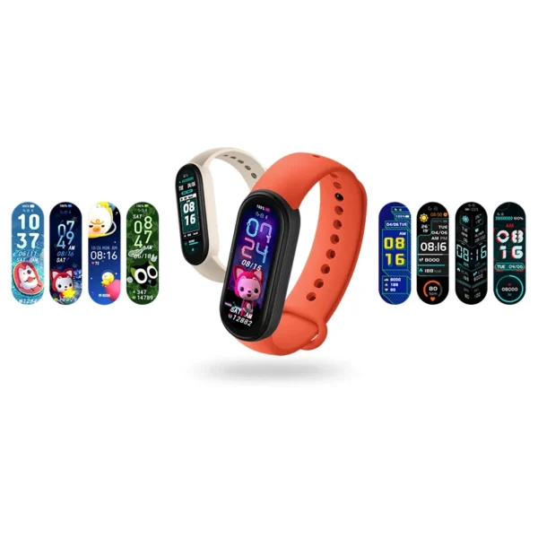 مچ‌بند هوشمند Xiaomi Mi Band 6؛ دستبند سلامت و ورزشی با نمایشگر بزرگ و امکانات پیشرفته، مناسب برای پایش روزانه و فعالیت‌های ورزشی با قیمت اقتصادی.