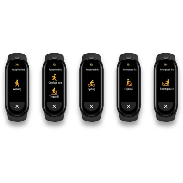 مچ‌بند هوشمند Xiaomi Mi Band 6؛ دستبند سلامت و ورزشی با نمایشگر بزرگ و امکانات پیشرفته، مناسب برای پایش روزانه و فعالیت‌های ورزشی با قیمت اقتصادی.