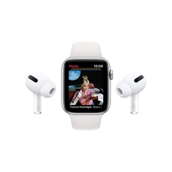 Apple Watch Series 6؛ ساعت هوشمند با نمایشگر همیشه روشن، سنسور اکسیژن خون و عملکرد سریع، مناسب برای پایش سلامت و فعالیت‌های روزمره.