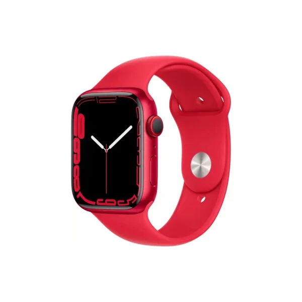 Apple Watch Series 7؛ ساعت هوشمند با نمایشگر بزرگ‌تر، شارژ سریع‌تر و طراحی مقاوم‌تر، مناسب برای کاربران فعال و علاقه‌مندان به سلامت و تناسب اندام.