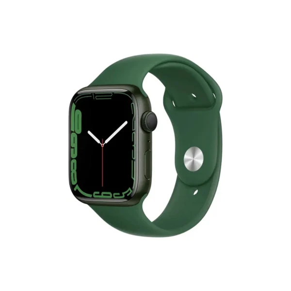 Apple Watch Series 7؛ ساعت هوشمند با نمایشگر بزرگ‌تر، شارژ سریع‌تر و طراحی مقاوم‌تر، مناسب برای کاربران فعال و علاقه‌مندان به سلامت و تناسب اندام.