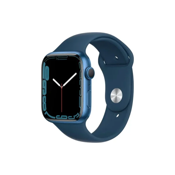 Apple Watch Series 7؛ ساعت هوشمند با نمایشگر بزرگ‌تر، شارژ سریع‌تر و طراحی مقاوم‌تر، مناسب برای کاربران فعال و علاقه‌مندان به سلامت و تناسب اندام.