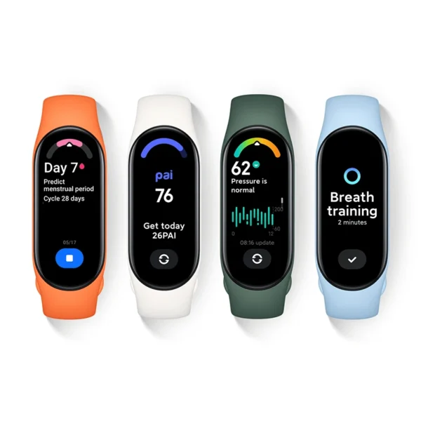 مچ‌بند هوشمند Xiaomi Mi Band 7 یکی از پرفروش‌ترین و محبوب‌ترین دستبندهای سلامتی در بازار ایران است که با قیمت اقتصادی، امکانات پیشرفته و طراحی سبک، انتخابی عالی برای کاربران روزمره و ورزشکاران محسوب می‌شود.