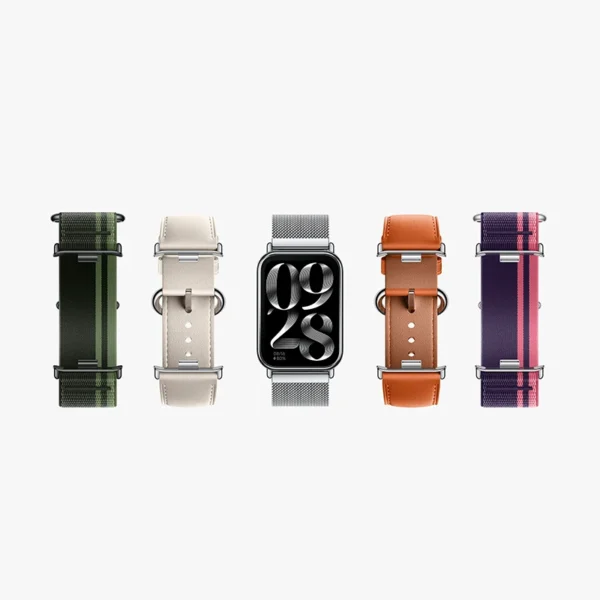 ساعت هوشمند Xiaomi Smart Band 8 Pro یک مچ‌بند پیشرفته و اقتصادی است که با طراحی زیبا، نمایشگر بزرگ و امکانات متنوع، تجربه‌ای نزدیک به ساعت‌های هوشمند را ارائه می‌دهد.