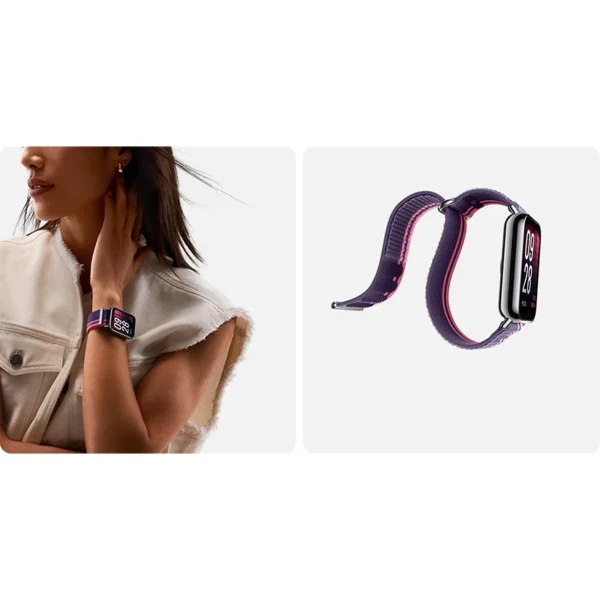 ساعت هوشمند Xiaomi Smart Band 8 Pro یک مچ‌بند پیشرفته و اقتصادی است که با طراحی زیبا، نمایشگر بزرگ و امکانات متنوع، تجربه‌ای نزدیک به ساعت‌های هوشمند را ارائه می‌دهد.