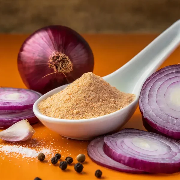 ادویه پودر پیاز — طعم اصیل، آماده در لحظه؛ ادویه‌ای ساده با اثری عمیق در طعم غذا