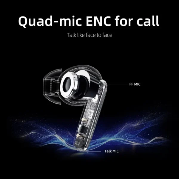 QCY T13 ANC 2؛ ایربادهای بی‌سیم با حذف نویز فعال، کیفیت صدای عالی و طراحی ارگونومیک