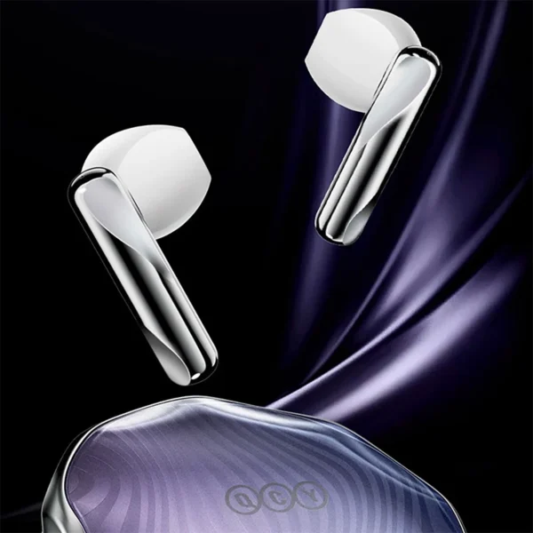 QCY T21 FairyBuds؛ ایربادهای بی‌سیم با طراحی زیبا، صدای باکیفیت و ویژگی‌های هوشمند