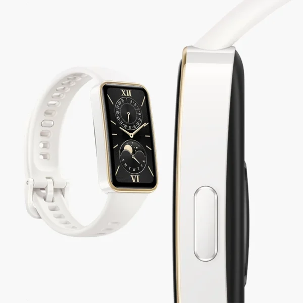 Huawei Band 9؛ مچ‌بند هوشمند باریک با صفحه‌نمایش بزرگ AMOLED، امکانات پیشرفته سلامتی و عمر باتری عالی.