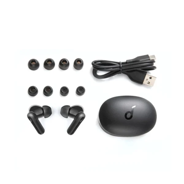 Anker Soundcore Life P2 Mini؛ ایربادهای بی‌سیم با صدای قدرتمند، باس عمیق و طراحی سبک، مناسب برای استفاده روزمره و گوش دادن به موسیقی.