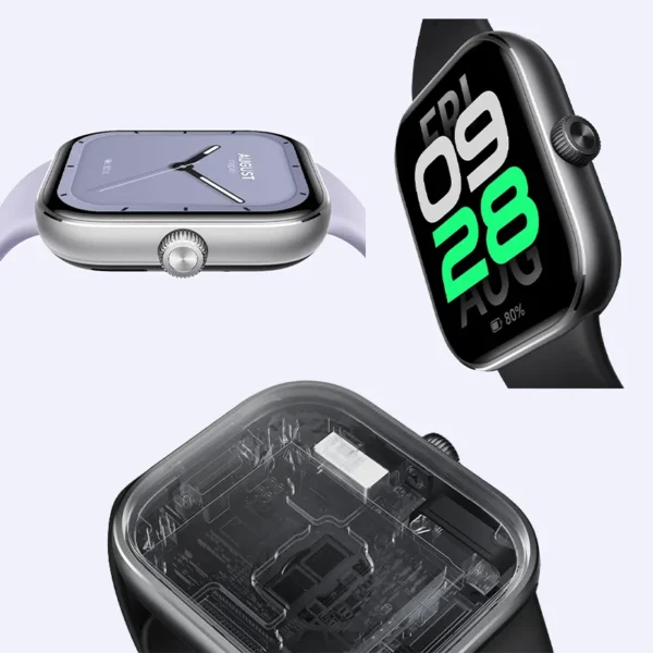 ساعت هوشمند Xiaomi Redmi Watch 5 جدیدترین محصول از سری محبوب ردمی است که با طراحی مدرن، نمایشگر بزرگ و امکانات متنوع