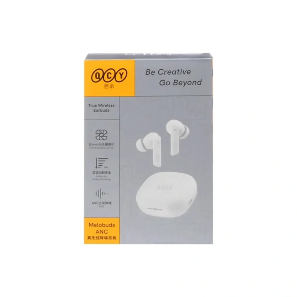 QCY HT05 MeloBuds ANC؛ ایربادهای بی‌سیم با حذف نویز فعال 40 دسی‌بل، صدای باکیفیت و طراحی ارگونومیک