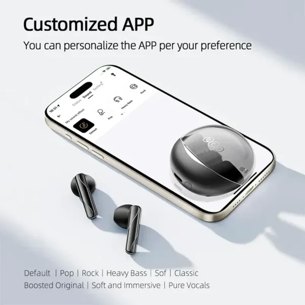 QCY AilyBuds Clear یک هندزفری بی‌سیم اقتصادی اما باکیفیت