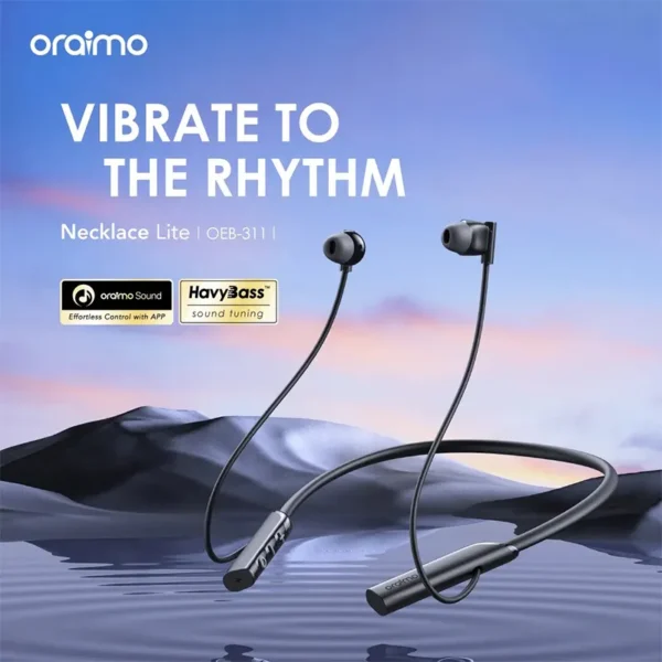 هندزفری گردنی اورایمو مدل Oriamo Necklace Lite یکی از محصولات اقتصادی و باکیفیت برند Oraimo