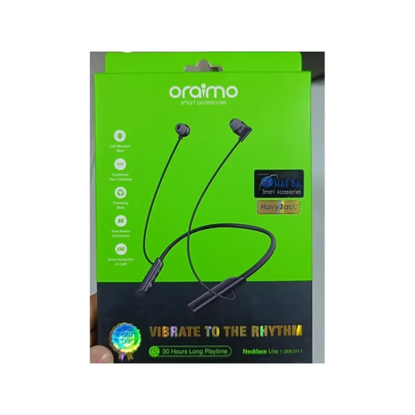 هندزفری گردنی اورایمو مدل Oriamo Necklace Lite یکی از محصولات اقتصادی و باکیفیت برند Oraimo