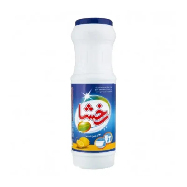 پودر رخشا تمیز کننده با رایحه لیمو 500 گرمی