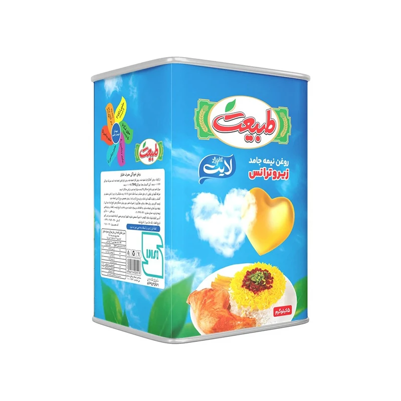 روغن نیمه جامد زیرو ترانس طبیعت - 5 کیلوگرم