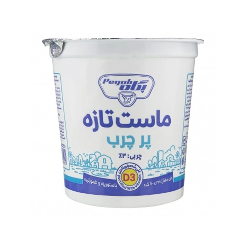 ماست خامه ای 900 گرمی پگاه