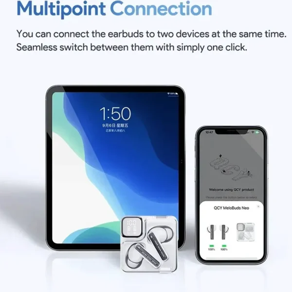 QCY Melobuds Neo یک هندزفری بی‌سیم مقرون‌به‌صرفه و باکیفیت