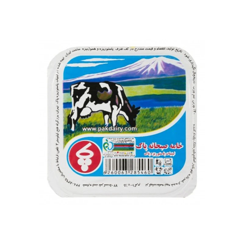 خامه صبحانه 100 گرمی پاک