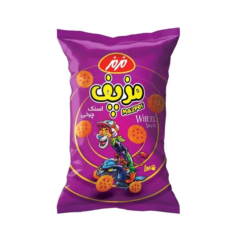 اسنک چرخی مزپف مزمز 80 گرم