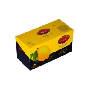 چای سیاه کیسه‌ای با طعم لیمو گلستان بسته 25 عددی