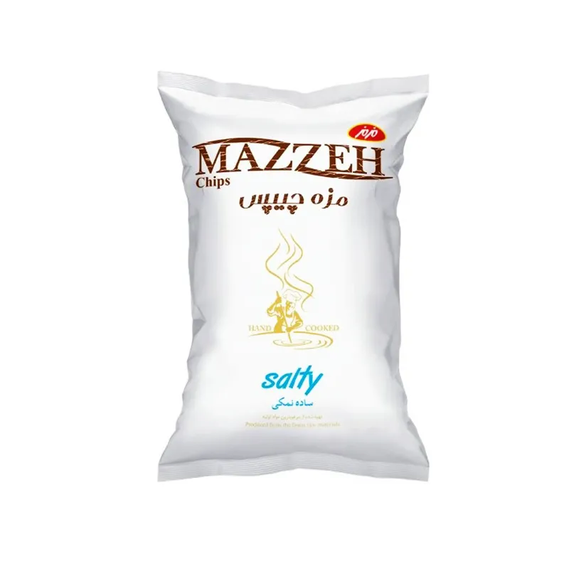 مزه چیپس نمکی مزمز 65 گرم
