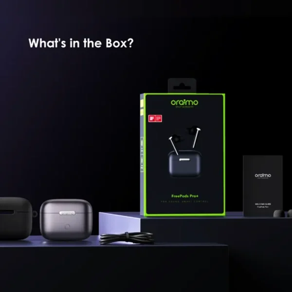 هندزفری بی‌سیم اورایمو مدل Oraimo FreePods Pro Plus یکی از مدل‌های برتر این برند