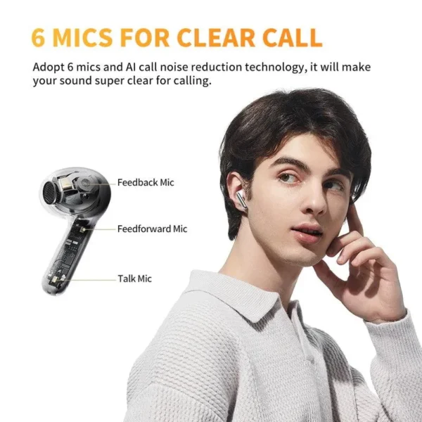 +QCY AilyBuds Pro با طراحی شیک و ارگونومیک، کیفیت صدای عالی