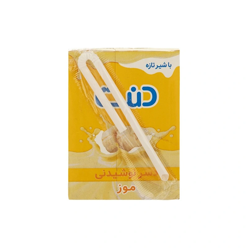 دسر نوشیدنی موز دنت حجم 200 میلی لیتر