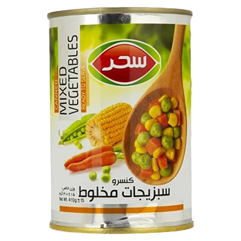 کنسرو سایر حبوبات و سبزیجات